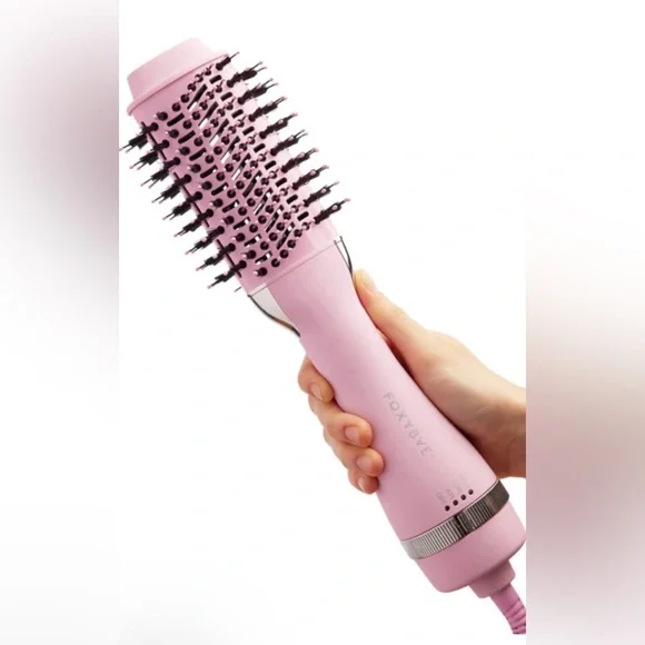 Foxy Bae Party pink 60 mm Blowout Brush, 2 Speed 3 Heat Settings New - Picture 2 of 4